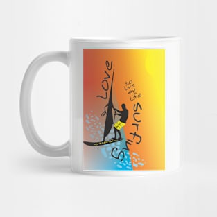 Love Surfing Mug